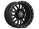 ICON Alloys Alpha Satin Black 6-Lug Wheel; 17x8.5; 0mm Offset (03-09 4Runner)