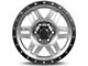 ICON Alloys Six Speed Satin Black Machined 6-Lug Wheel; 17x8.5; 0mm Offset (05-15 Tacoma)