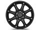 Black Rhino Glamis Matte Black 6-Lug Wheel; 18x9; -12mm Offset (16-24 Titan XD)