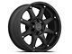 Black Rhino Glamis Matte Black 6-Lug Wheel; 18x9; -12mm Offset (16-24 Titan XD)