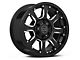 Black Rhino Sierra Gloss Black Milled 6-Lug Wheel; 18x9; 12mm Offset (16-24 Titan XD)