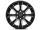 Black Rhino Sierra Gloss Black Milled 6-Lug Wheel; 20x9; 12mm Offset (16-24 Titan XD)