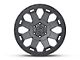 Black Rhino Warlord Matte Gunmetal 6-Lug Wheel; 18x9; -12mm Offset (16-24 Titan XD)