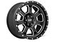 Pro Comp Wheels Sledge Satin Black Milled 6-Lug Wheel; 20x9; 0mm Offset (16-24 Titan XD)