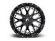 Fuel Wheels Titan Gloss Black Milled 6-Lug Wheel; 20x10; -18mm Offset (16-24 Titan XD)