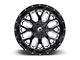 Fuel Wheels Titan Gloss Black Milled 6-Lug Wheel; 22x10; -18mm Offset (16-24 Titan XD)