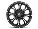 Fuel Wheels Krank Matte Black Milled 6-Lug Wheel; 20x10; -24mm Offset (16-24 Titan XD)