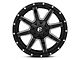 Fuel Wheels Maverick Gloss Black Milled 6-Lug Wheel; 20x9; 20mm Offset (16-24 Titan XD)