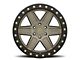 Black Rhino Attica Matte Bronze with Brass Bolts 6-Lug Wheel; 17x9; -18mm Offset (21-24 Bronco, Excluding Raptor)