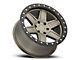 Black Rhino Attica Matte Bronze with Brass Bolts 6-Lug Wheel; 17x9; -18mm Offset (21-24 Bronco, Excluding Raptor)