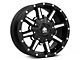 Mayhem Wheels Arsenal Gloss Black Machined 6-Lug Wheel; 17x9; -12mm Offset (03-09 4Runner)