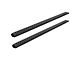 Raptor Series 6.50-Inch Sawtooth Slide Track Running Boards; Black Textured (05-23 Tacoma Access Cab)