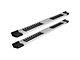Raptor Series 6-Inch OEM Style Slide Track Running Boards; Brushed Aluminum (05-23 Tacoma Access Cab)