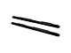 Premier 4 Oval Nerf Side Step Bars with Mounting Kit; Black (05-23 Tacoma Double Cab)