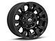 Fuel Wheels Vapor Matte Black 6-Lug Wheel; 17x9; 1mm Offset (22-24 Bronco Raptor)