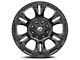 Fuel Wheels Vapor Matte Black 6-Lug Wheel; 20x9; 20mm Offset (22-24 Bronco Raptor)