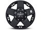 XD Rockstar Matte Black 6-Lug Wheel; 17x8; 10mm Offset (22-24 Bronco Raptor)