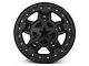 XD Rockstar III Matte Black 6-Lug Wheel; 17x9; -12mm Offset (22-24 Bronco Raptor)