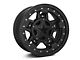 XD Rockstar III Matte Black 6-Lug Wheel; 17x9; -12mm Offset (22-24 Bronco Raptor)