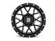 XD Grenade Satin Black Milled Wheel; 18x9; -12mm Offset (11-21 Jeep Grand Cherokee WK2)