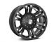 XD Monster Matte Black 6-Lug Wheel; 18x9; 18mm Offset (04-15 Titan)