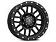 ICON Alloys Alpha Satin Black 6-Lug Wheel; 17x8.5; 6mm Offset (22-24 Bronco Raptor)