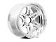 Raceline 886 Renegade Polished 6-Lug Wheel; 17x9; 6mm Offset (22-24 Bronco Raptor)