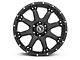 Raceline Assault Black 6-Lug Wheel; 20x9; 25mm Offset (22-24 Bronco Raptor)