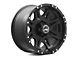 Raceline Raptor Black 6-Lug Wheel; 17x9; 6mm Offset (22-24 Bronco Raptor)