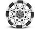 Raceline Raptor Black Machined 6-Lug Wheel; 17x9; 6mm Offset (22-24 Bronco Raptor)