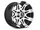 Raceline Raptor Black Machined 6-Lug Wheel; 17x9; 6mm Offset (22-24 Bronco Raptor)