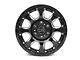 Black Rhino Sierra Gloss Black Milled 6-Lug Wheel; 17x9; 12mm Offset (22-24 Bronco Raptor)