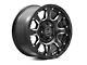 Black Rhino Sierra Gloss Black Milled 6-Lug Wheel; 17x9; 12mm Offset (22-24 Bronco Raptor)