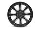 Black Rhino Sierra Gloss Black Milled 6-Lug Wheel; 20x9; 12mm Offset (22-24 Bronco Raptor)