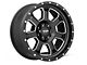 Pro Comp Wheels Sledge Satin Black Milled 6-Lug Wheel; 20x9; 0mm Offset (22-24 Bronco Raptor)