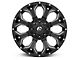 Fuel Wheels Assault Gloss Black 6-Lug Wheel; 20x9; 1mm Offset (16-24 Titan XD)