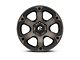 Fuel Wheels Beast Matte Black Machined 6-Lug Wheel; 18x9; 1mm Offset (22-24 Bronco Raptor)