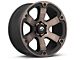 Fuel Wheels Beast Matte Black Machined 6-Lug Wheel; 20x9; 1mm Offset (22-24 Bronco Raptor)