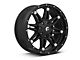 Fuel Wheels Hostage Matte Black 6-Lug Wheel; 20x9; -12mm Offset (22-24 Bronco Raptor)