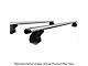 Traveler Cross Bar Roof Rack; Silver; 60-Inch (16-23 Tacoma)