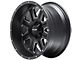 Pro Comp Wheels 63 Series Recon Satin Black Milled Wheel; 17x9; -6mm Offset (20-24 Jeep Gladiator JT)