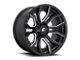 Fuel Wheels Rage Gloss Black Milled Wheel; 20x9 (22-24 Jeep Grand Cherokee WL)