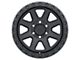 Black Rhino Baker Matte Black 6-Lug Wheel; 20x9; 12mm Offset (21-24 Bronco, Excluding Raptor)