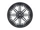 Weld Off-Road Cascade Gloss Black Milled 6-Lug Wheel; 22x12; -44mm Offset (03-09 4Runner)