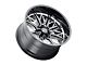 Weld Off-Road Cascade Gloss Black Milled 6-Lug Wheel; 22x12; -44mm Offset (03-09 4Runner)