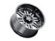 Weld Off-Road Chasm Gloss Black Milled 6-Lug Wheel; 22x14; -70mm Offset (03-09 4Runner)