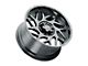 Weld Off-Road Fulcrum Gloss Black Milled 6-Lug Wheel; 22x10; -18mm Offset (16-23 Tacoma)