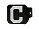 Hitch Cover with Cleveland Indians Logo; Black (Universal; Some Adaptation May Be Required)