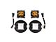 Heretic Studios Series 1 LED Fog Light Kit; Spot Beam; Amber Lens (07-13 Tundra)