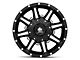 Mayhem Wheels Arsenal Gloss Black Machined 6-Lug Wheel; 17x9; -12mm Offset (10-24 4Runner)